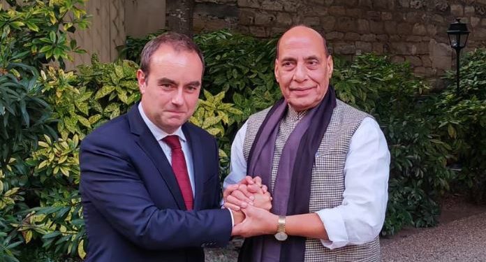 Rajnath Singh holds ‘excellent’ meeting with French counterpart Lecornu in Paris