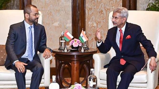 S Jaishankar - Sayyid Badr Albusaidi