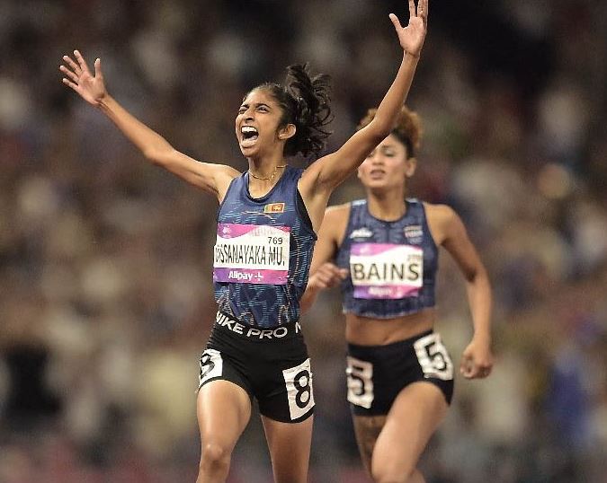 Tharushi Karunaratne - Asian Games - 800m - Sri Lanka