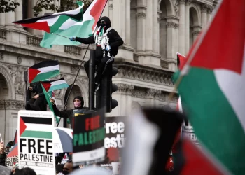 UK protest in support of Palestine