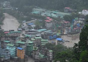 cloudburst - Sikkim - Teesta river