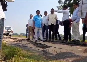 Devi river embankment found depressed in Odisha’s Kakatpur
