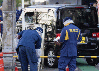 Car rams into barricade near Israeli Embassy in Tokyo, driver arrested