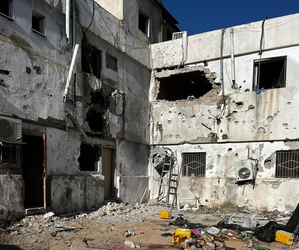 Failed missile launched by terrorists hits Gaza's Al-Shifa Hospital, says Israeli military