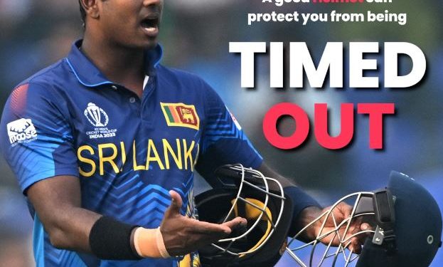 Angelo Mathews - timed out - Delhi Police