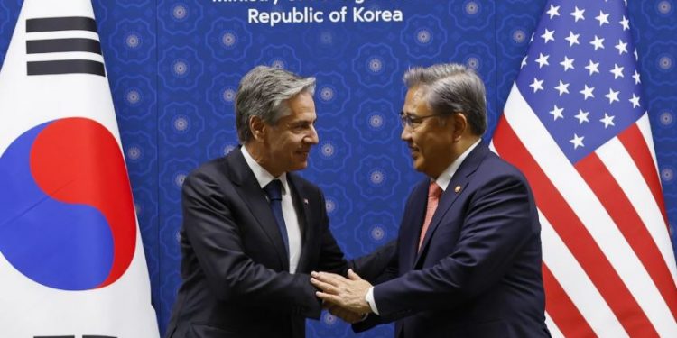 Blinken arrives in Seoul for talks focused on North Korea’s military cooperation with Russia