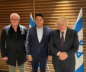 Boris Johnson, ex-Australian PM Scott Morrison reach Israel