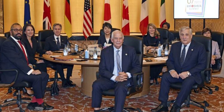 Blinken, senior diplomats seek G7 unity on Israel-Hamas war