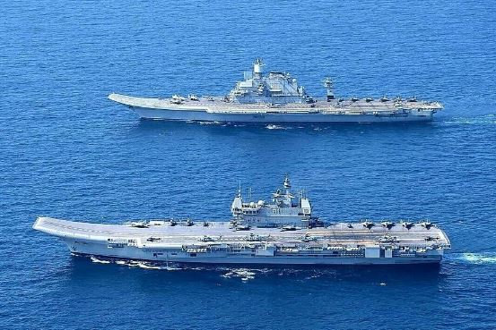 INS Vikrant - INS Vikramaditya - Indian Navy