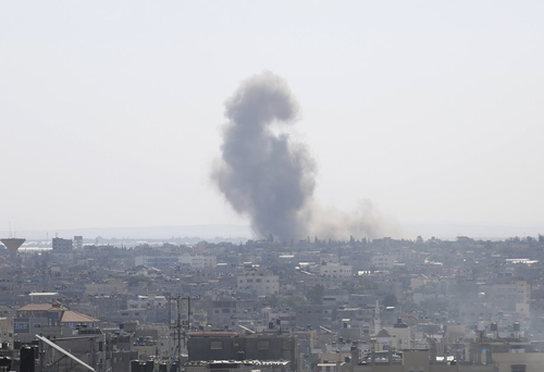 Israeli drone attacks Hamas leader's house in Gaza