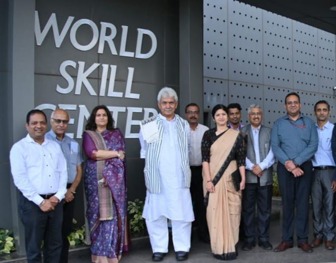 J&K Lt Governor Manoj Sinha visits Odisha's startup hub