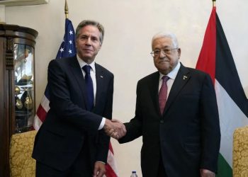 Antony Blinken Antony Blinken meets Palestinian leader Mahmoud Abbas