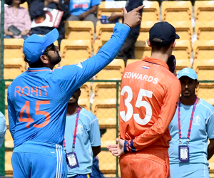 Men's ODI WC_Unchanged India win toss, elect to bat first against the Netherlands