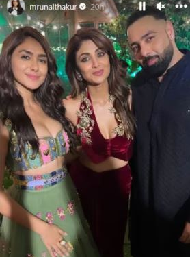 Mrunal Thakur, Badshah hold hands at Shilpa Shetty’s Diwali bash, spark dating rumours
