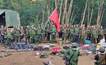 Myanmarese Soldiers - Mizoram