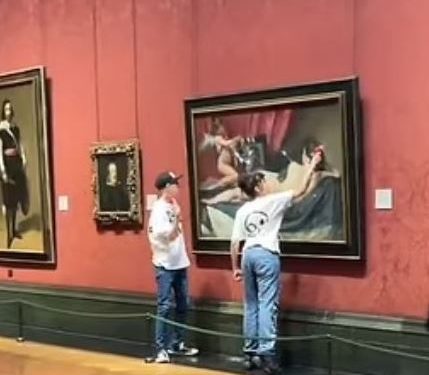 National Gallery - Rokeby Venus - Just Stop Oil