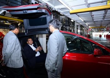 Piyush Goyal Tesla