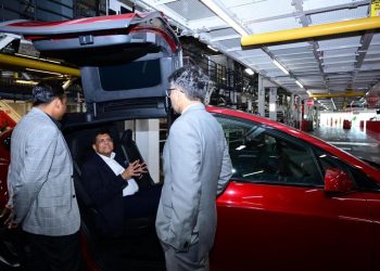 Piyush Goyal Tesla