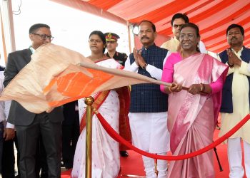 President of India Droupadi Murmu Paradip port Boita Bandana