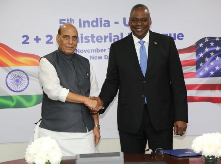 Rajnath Singh - Llyod Austin - India - US