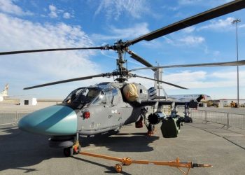 Russian KA-52 helicopter - Dubai Air Show