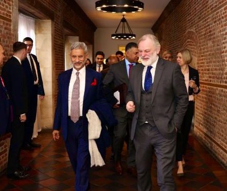 S Jaishankar - Tim Barrow