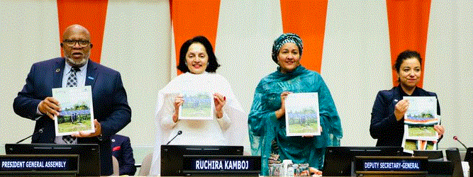 UN leaders hail India as champion of South-South cooperation