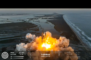 SpaceX launches 2nd Starship test flight