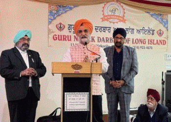 Indian envoy to US heckled outside New York gurdwara by Khalistani supporters
