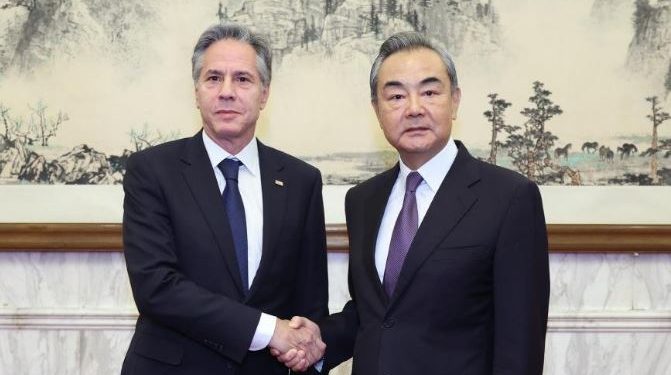 Antony Blinken - Wang Yi