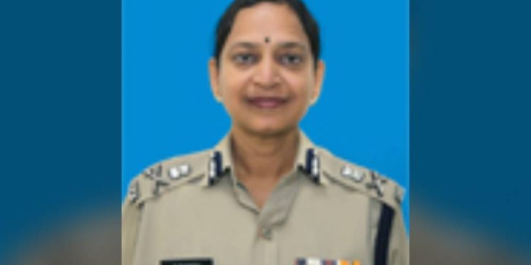 B Radhika+Odisha Police Recruitment Board chief