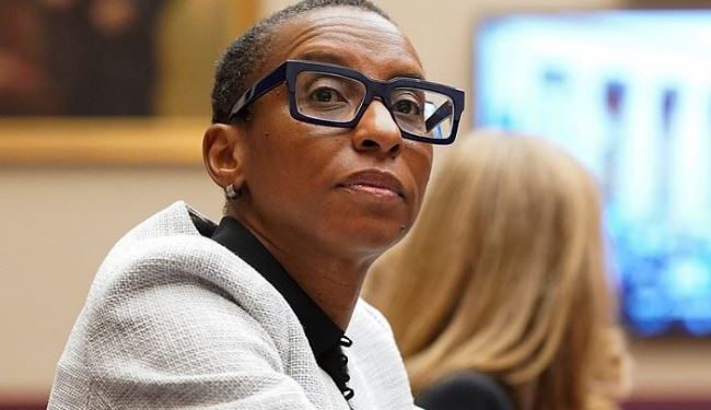 Harvard president Claudine Gay