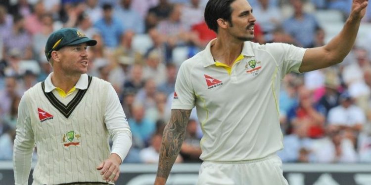 David Warner - Mitchell Johnson