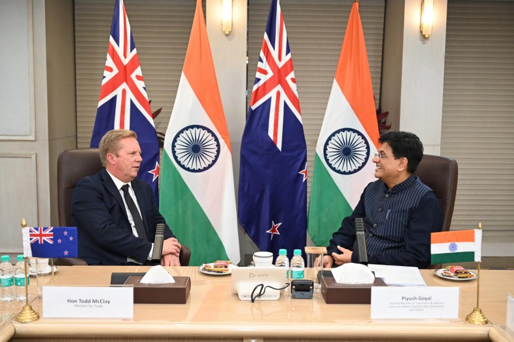 India, New Zealand discuss measures to cut trade barriers, promote investor-friendly environment