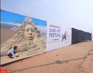 International Sand Art festival Konark