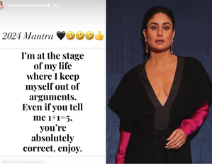 'Keep myself out of arguments', Kareena shares her New Year Mantra