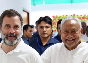 Nitish Kumar - Rahul Gandhi