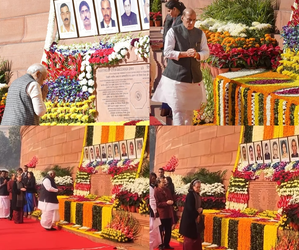 President Murmu, PM Modi, Kharge, Sonia pay tributes to 2001 Parliament attack victims