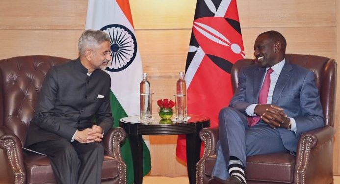 S Jaishankar - William Samoei Ruto