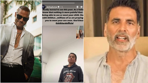 Akshay Kumar lends support to Shikhar Dhawan in touching social media post