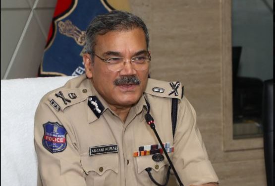 Telangana DGP suspension