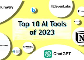 Top 10 AI tools of 2023