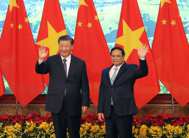 Xi Jinping - Pham Minh Chinh
