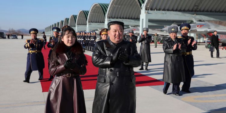 Korean Central News Agency (KCNA) shows North Korean leader Kim Jong-un and his daughter (PC: via AP/independent.co.uk)