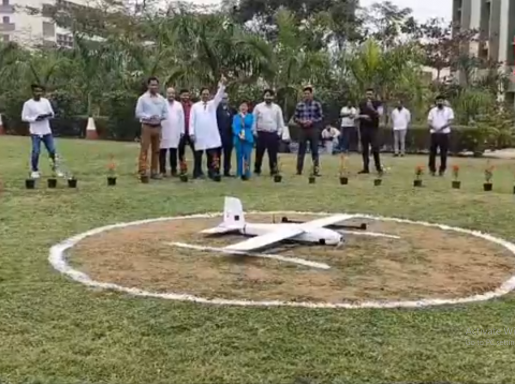 AIIMS Bhubaneswar drone