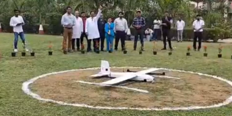 AIIMS Bhubaneswar drone