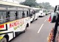 Buses remain stuck for 4hours over extortion money in Khurda district