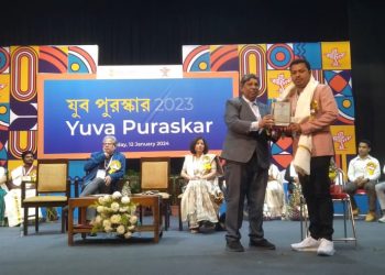 Dileswar Rana receives Sahitya Akademi Yuva Puraskar-2023