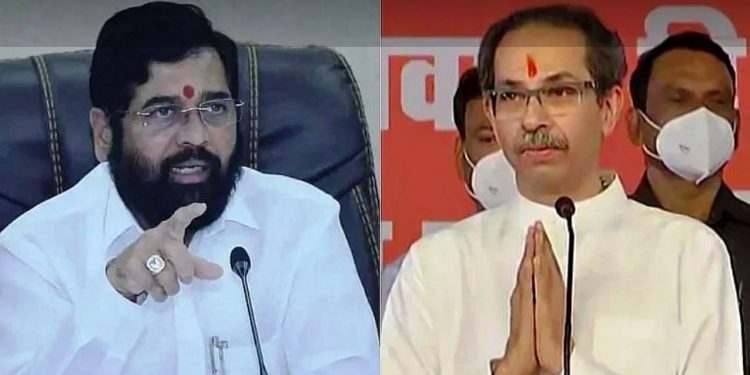 Eknath Shinde - Uddhav Thackeray