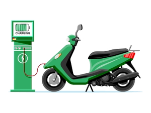 Electric two-wheeler sales in India